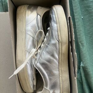 Silver Golden Goose Sneakers